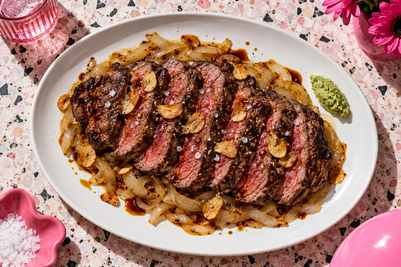 Misuji steak grillé au wasabi