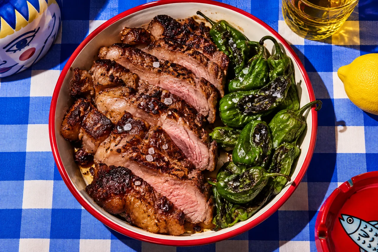 Cabeza de lomo ibérica a la plancha