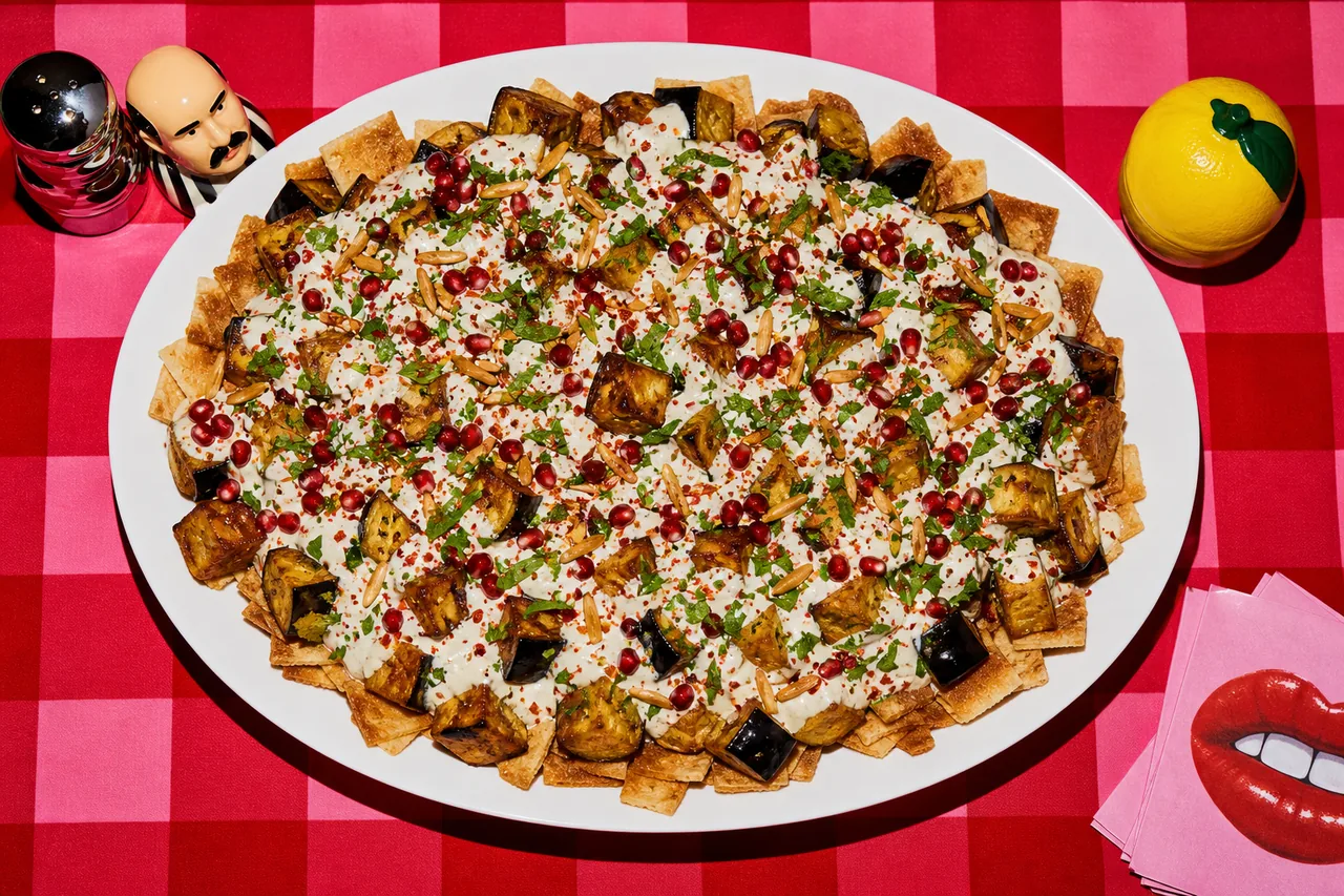 Fatteh d'aubergine