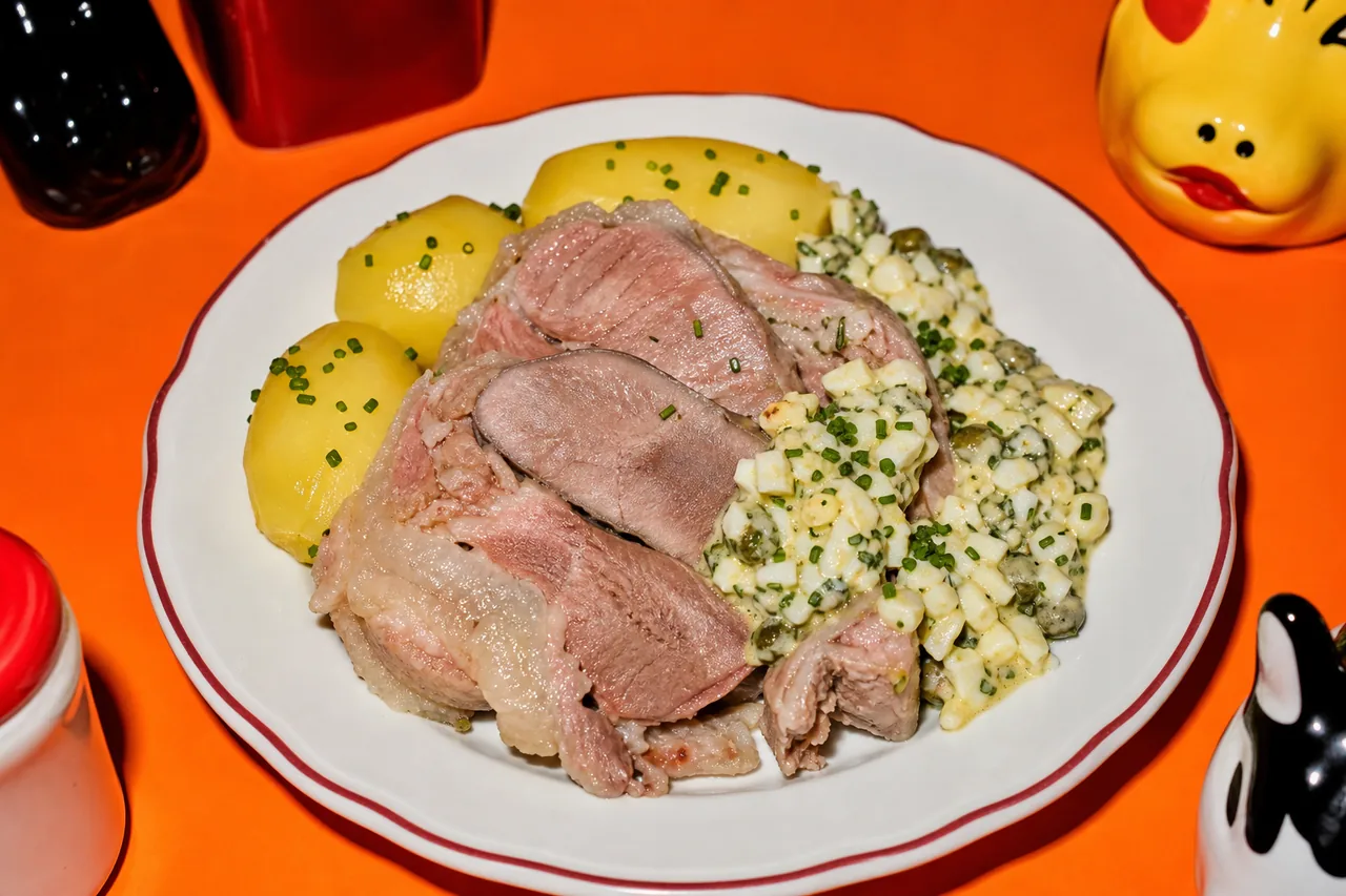 Tête de veau sauce gribiche