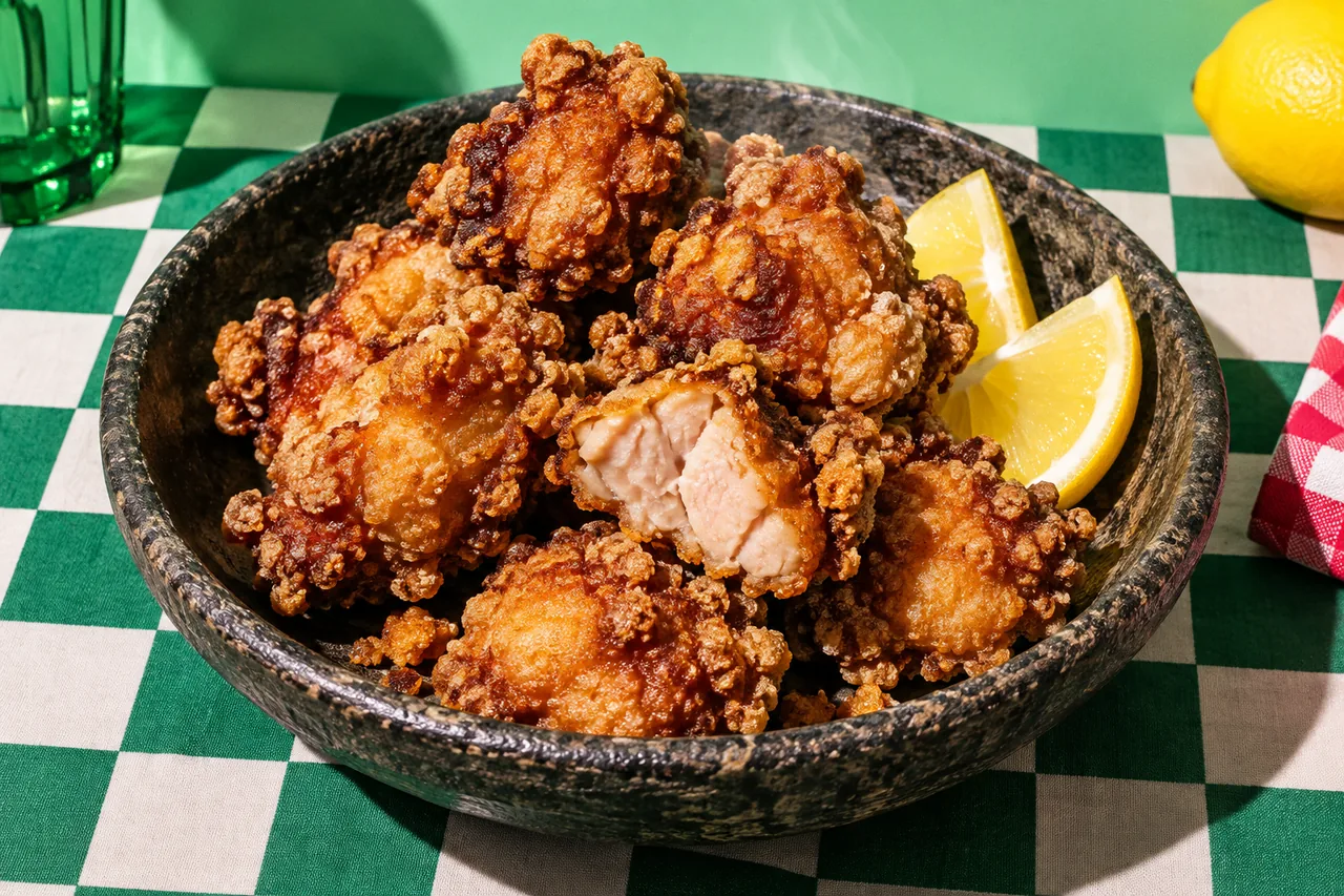 Tori no Karaage traditionnel (poulet frit japonais)