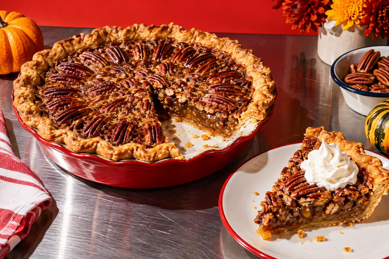 Pecan pie (tarte aux noix de pécan)