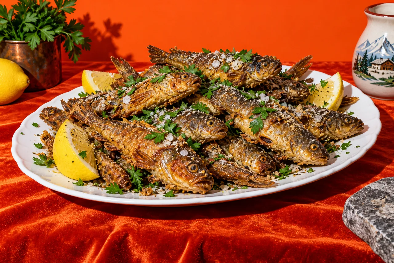 Chabots frits au beurre, tradition des torrents de Savoie