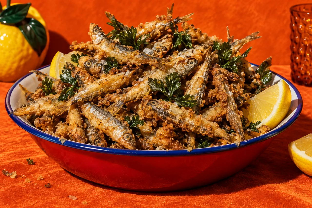Friture de vairons, tradition des torrents d'Auvergne