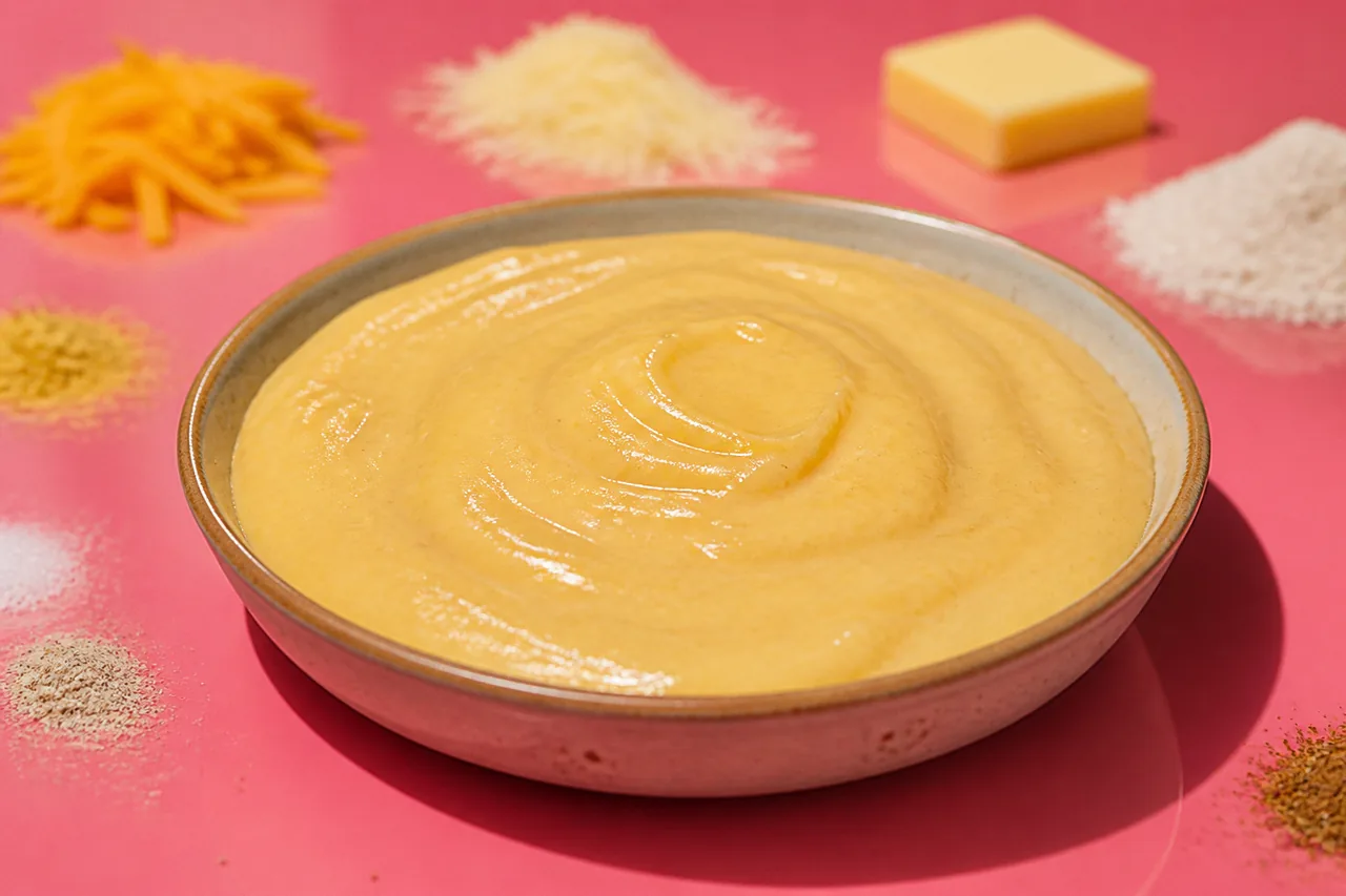 Sauce fromagère (béchamel au cheddar et parmesan)