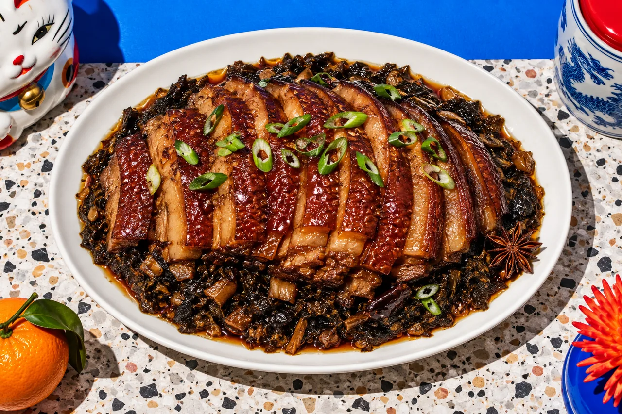 Mei Cai Kou Rou traditionnel au wuhuarou