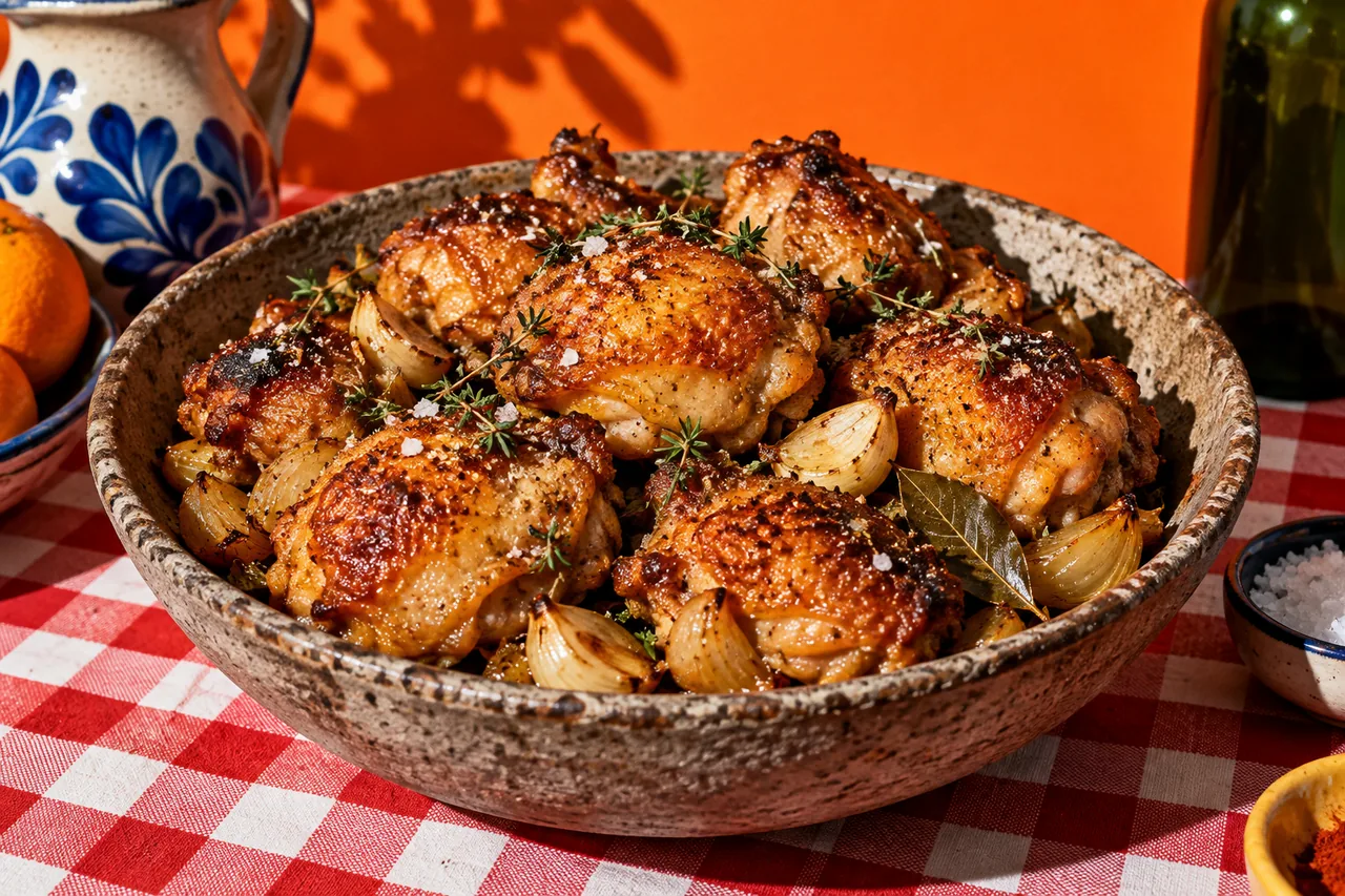 Croupions de poulet croustillants au four façon bistrot