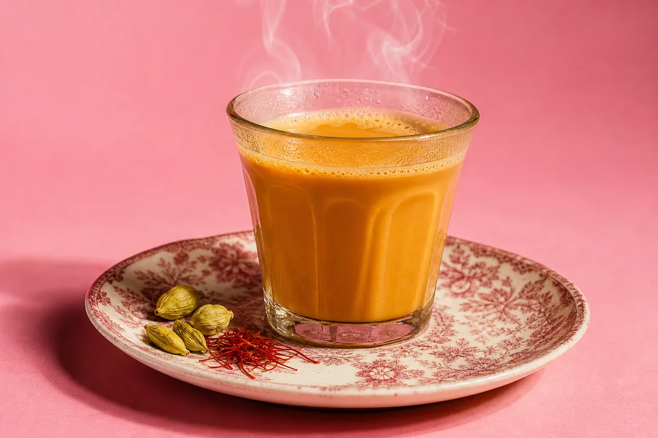 Karak chai thé au lait épicé