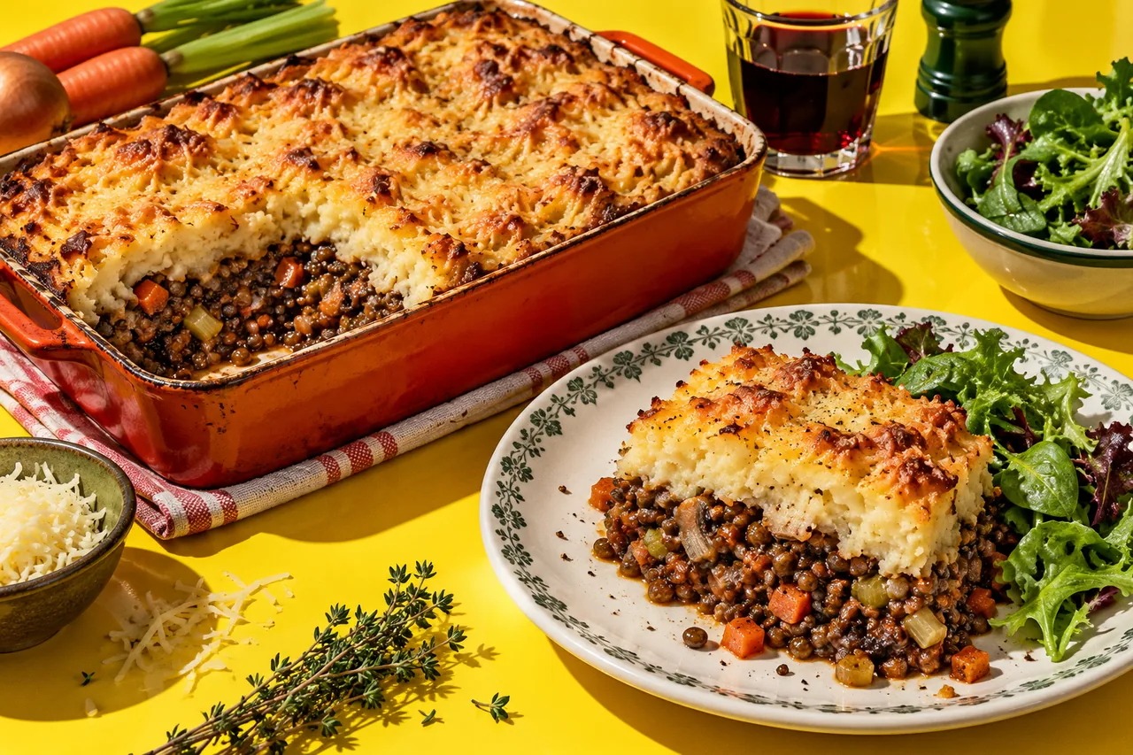 Lentil Shepherd's Pie