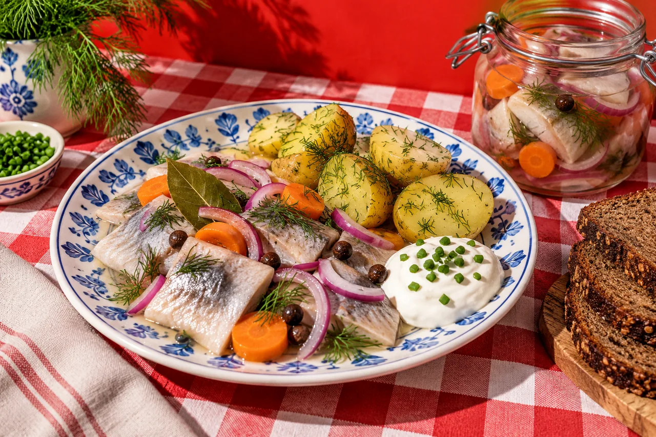 Pickled Herring (Scandinavian Style)