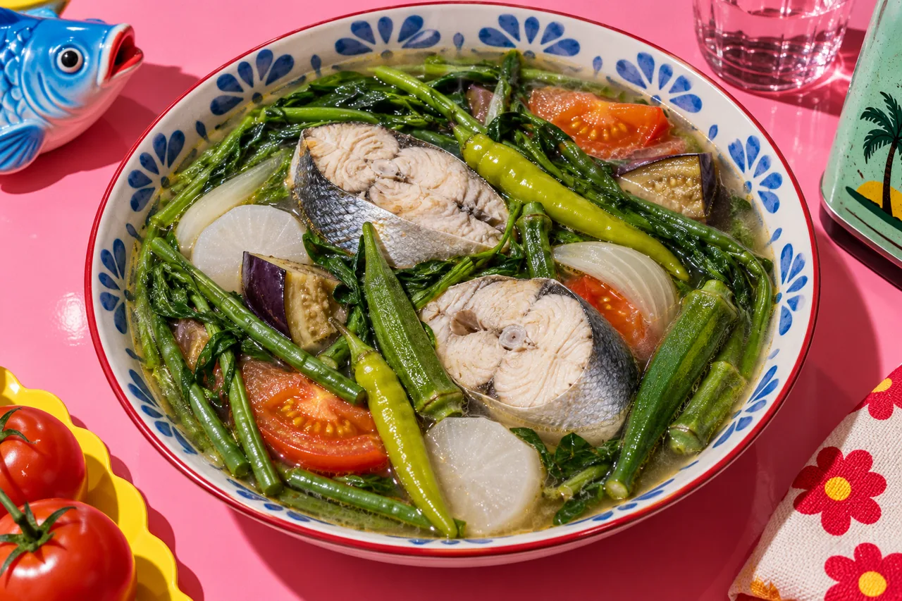 Sinigang na bangus, soupe aigre de chanos au tamarin, tradition philippine