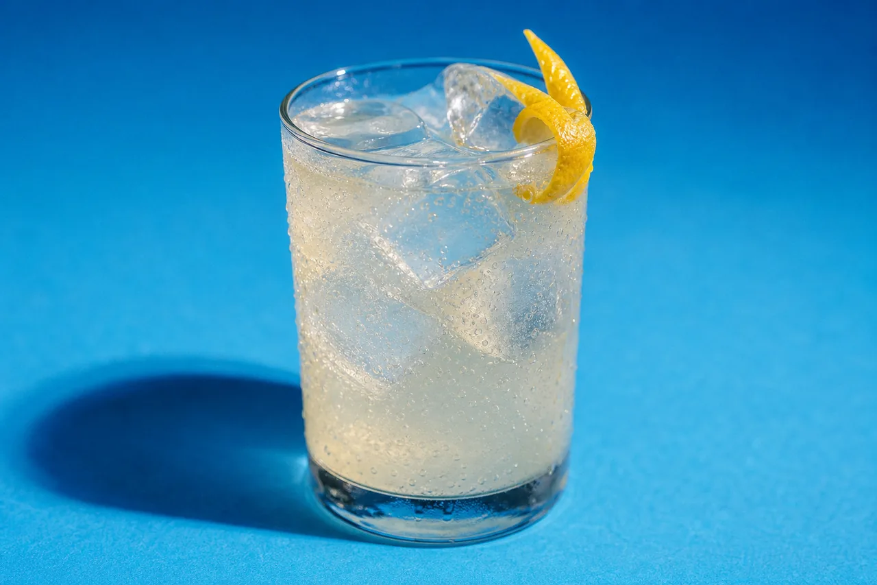 Saké-tonic au yuzu