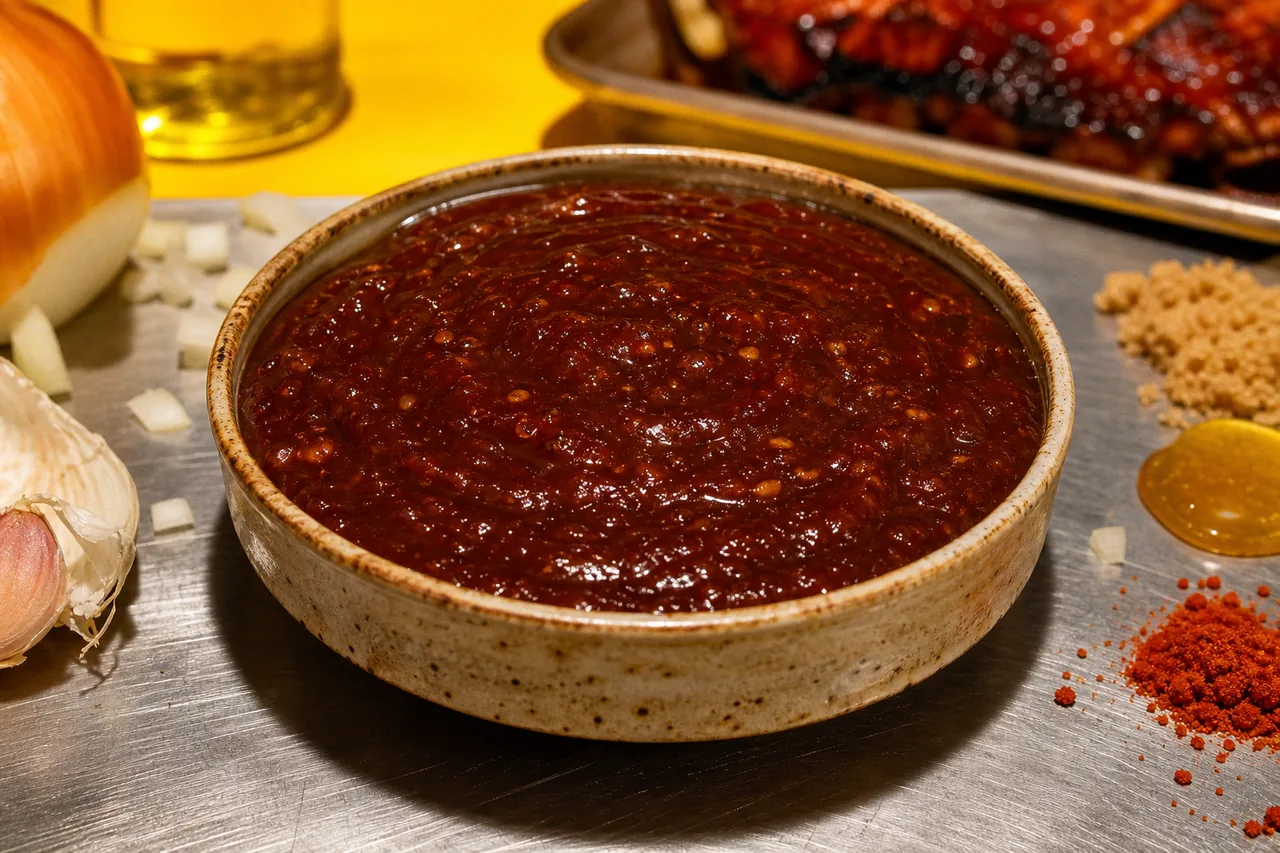 Sauce barbecue fumée