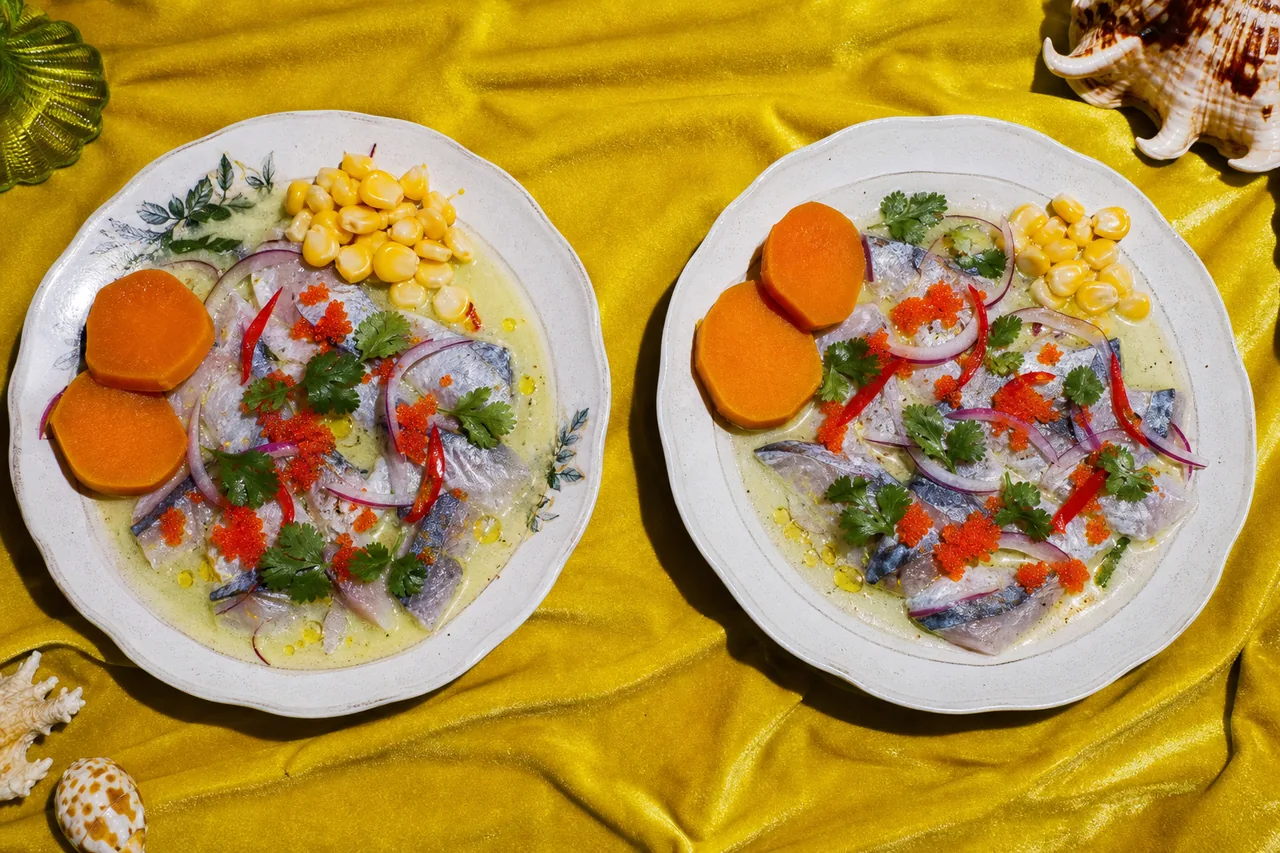Tiradito de maquereau