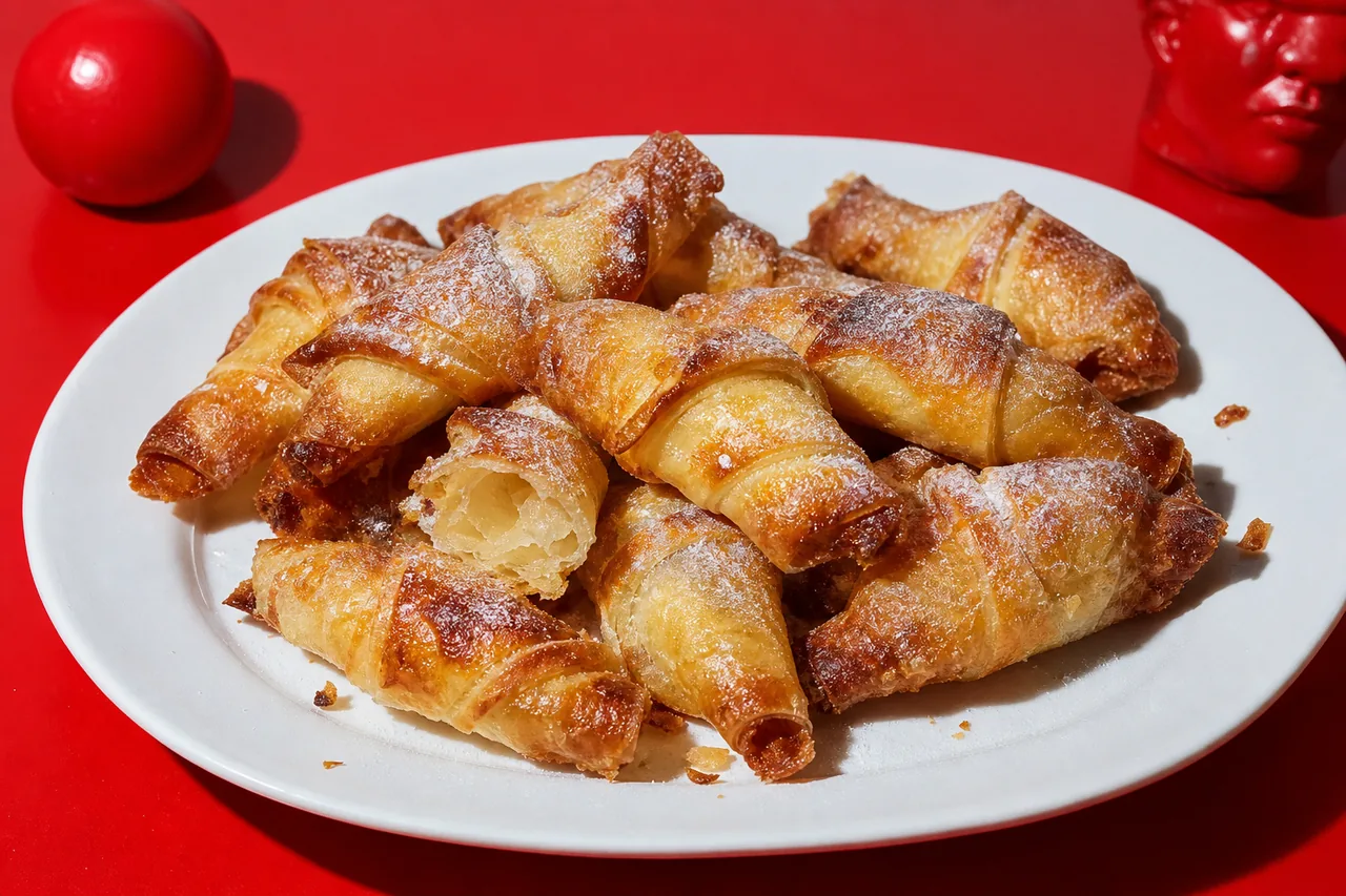 Croissants de papier de riz classiques