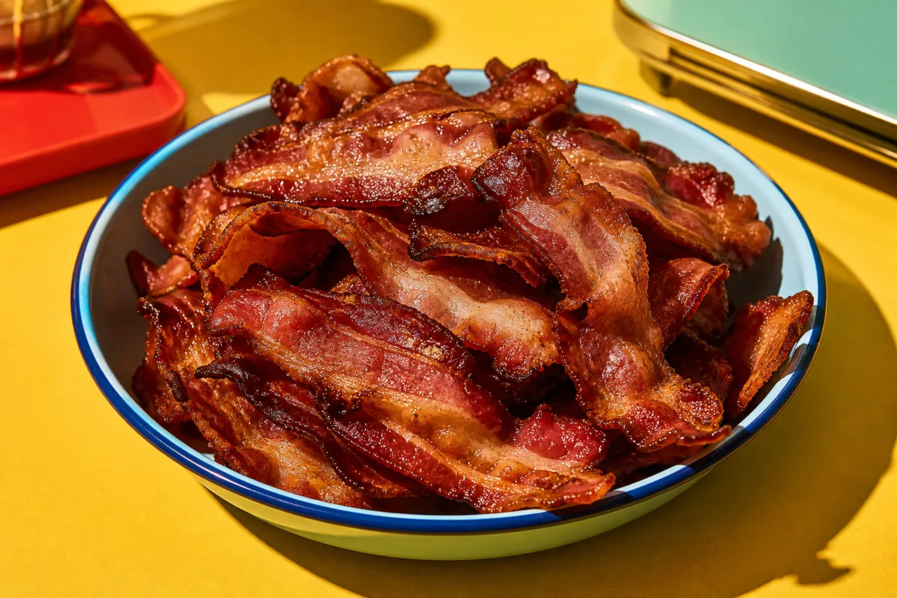 Bacon croustillant à l’air fryer