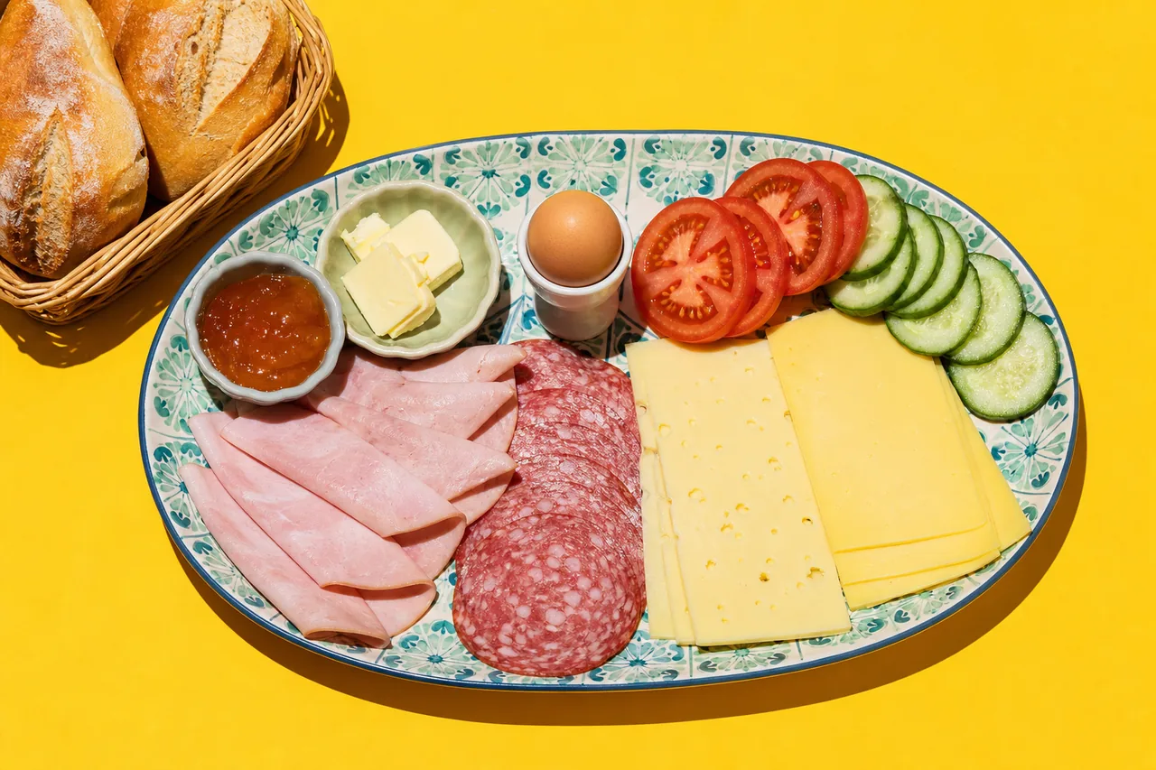 Petit-déjeuner allemand