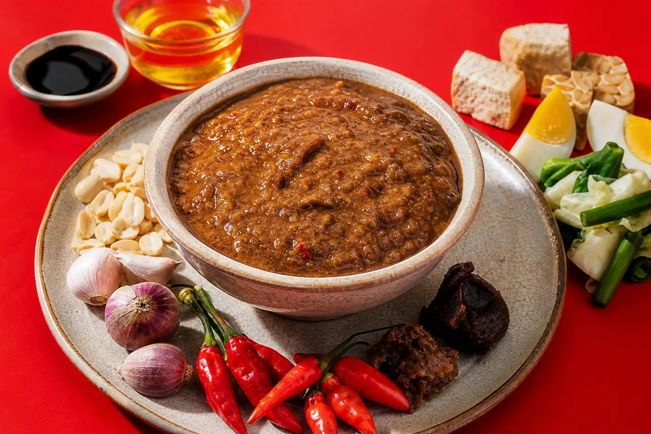 Sauce kacang pour gado-gado