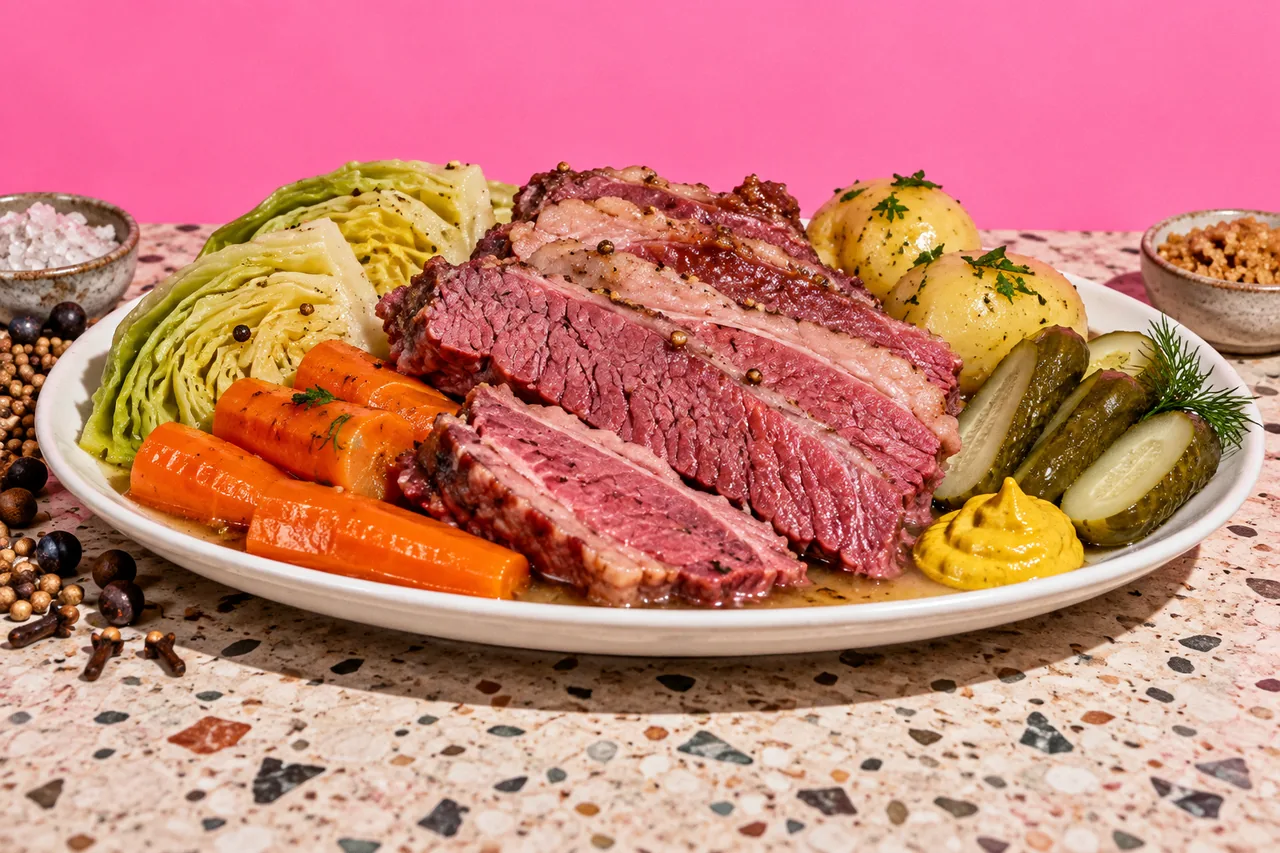 Salt beef traditionnel au gîte à la noix