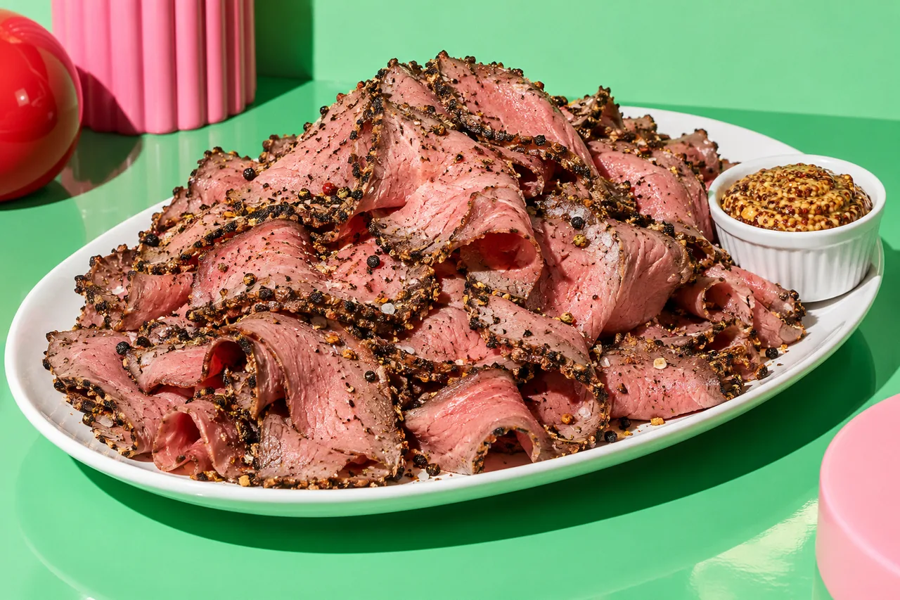 Deli roast beef de tende de tranche pour sandwichs