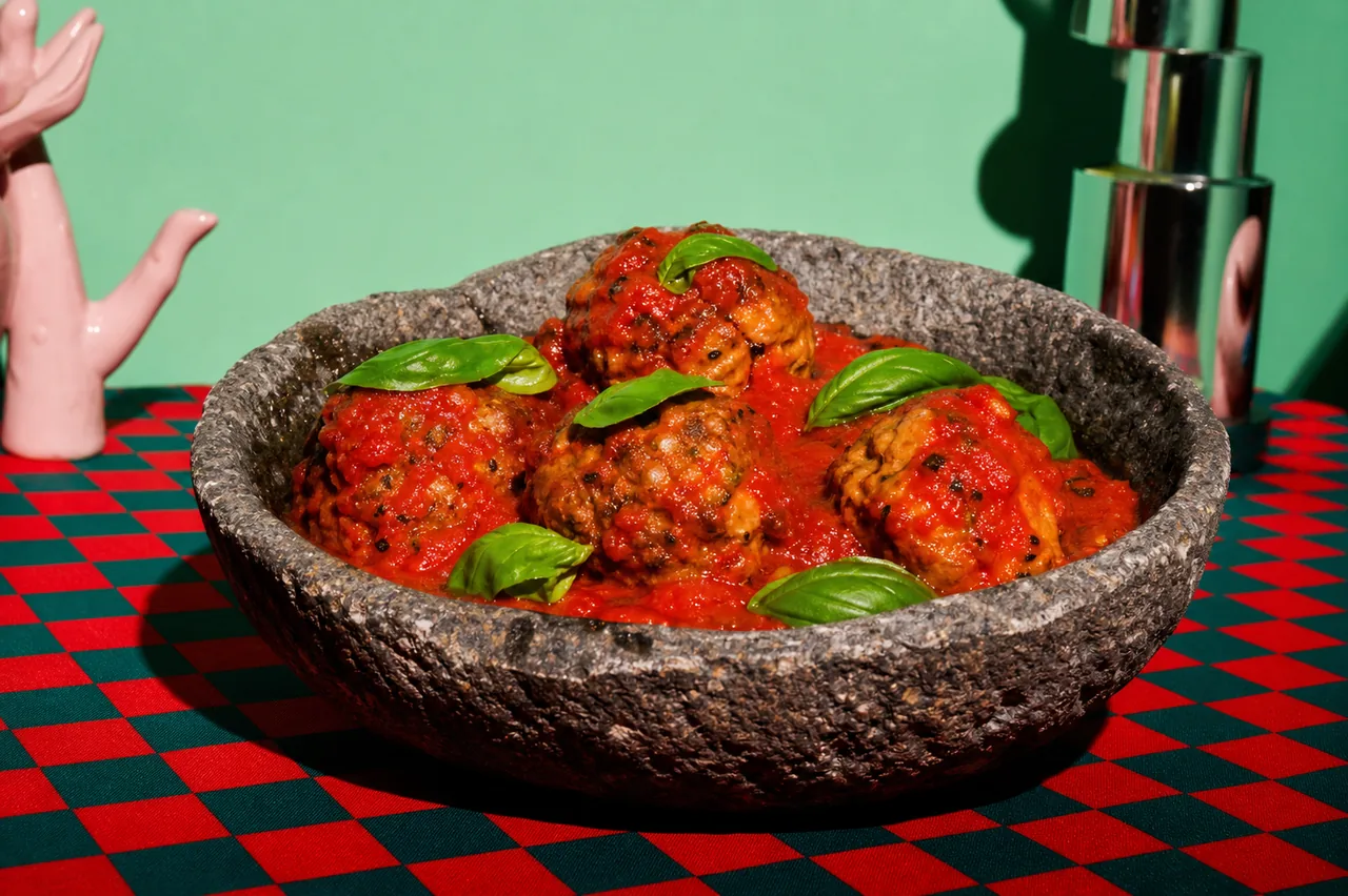Meatballs courgette-ricotta