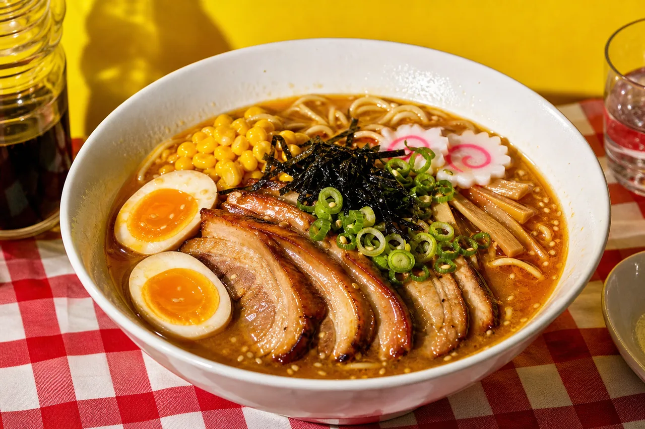 Ramen miso-chashu d'Ichiraku (Naruto)
