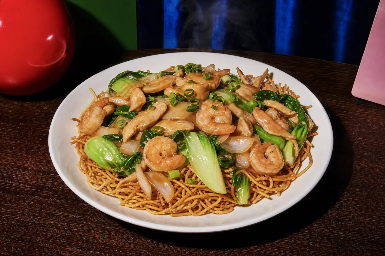 Chow mein cantonais