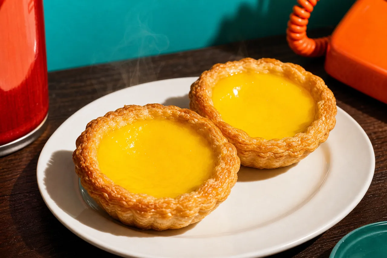 Egg tarts (dan tat)