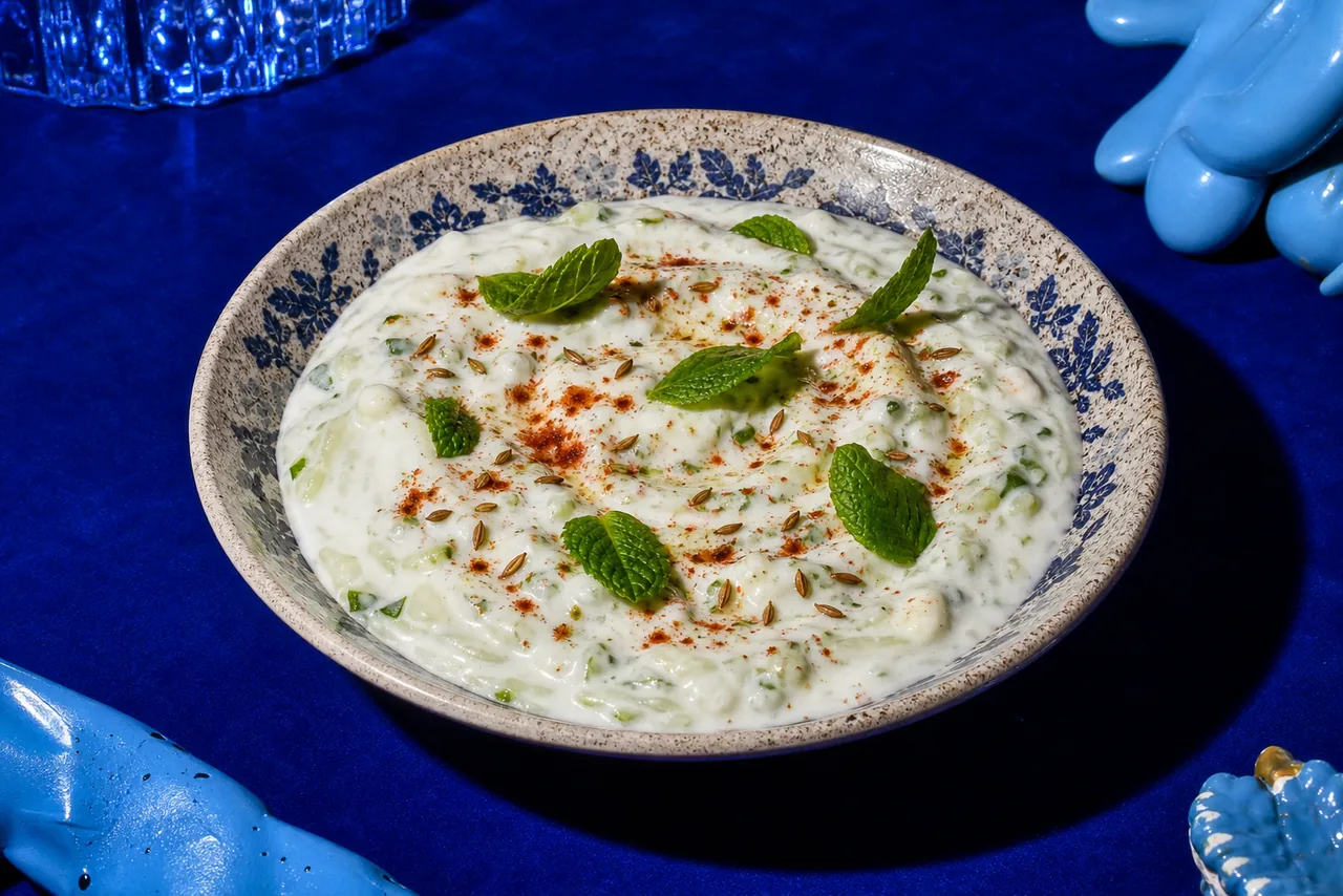 Raïta concombre-menthe
