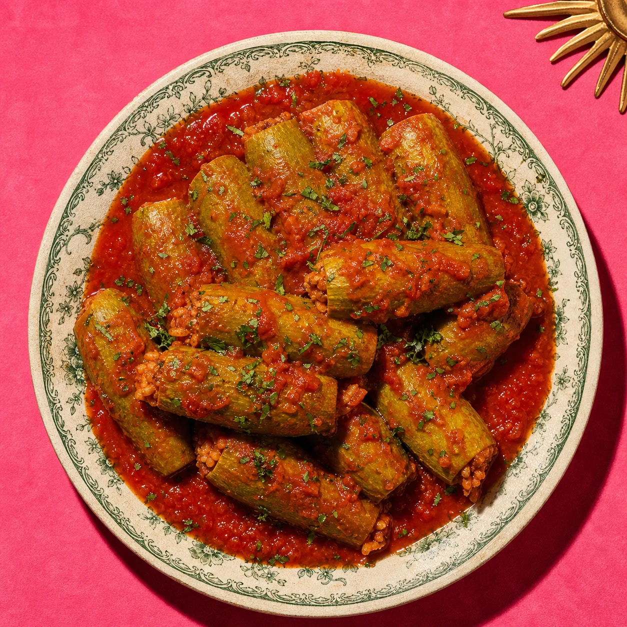 Kousa mahchi (courgettes farcies)