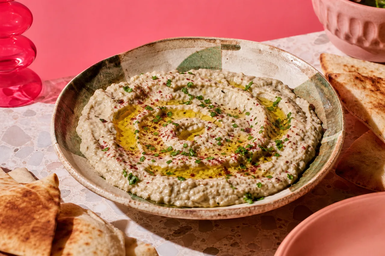 Moutabal d'aubergine fumée