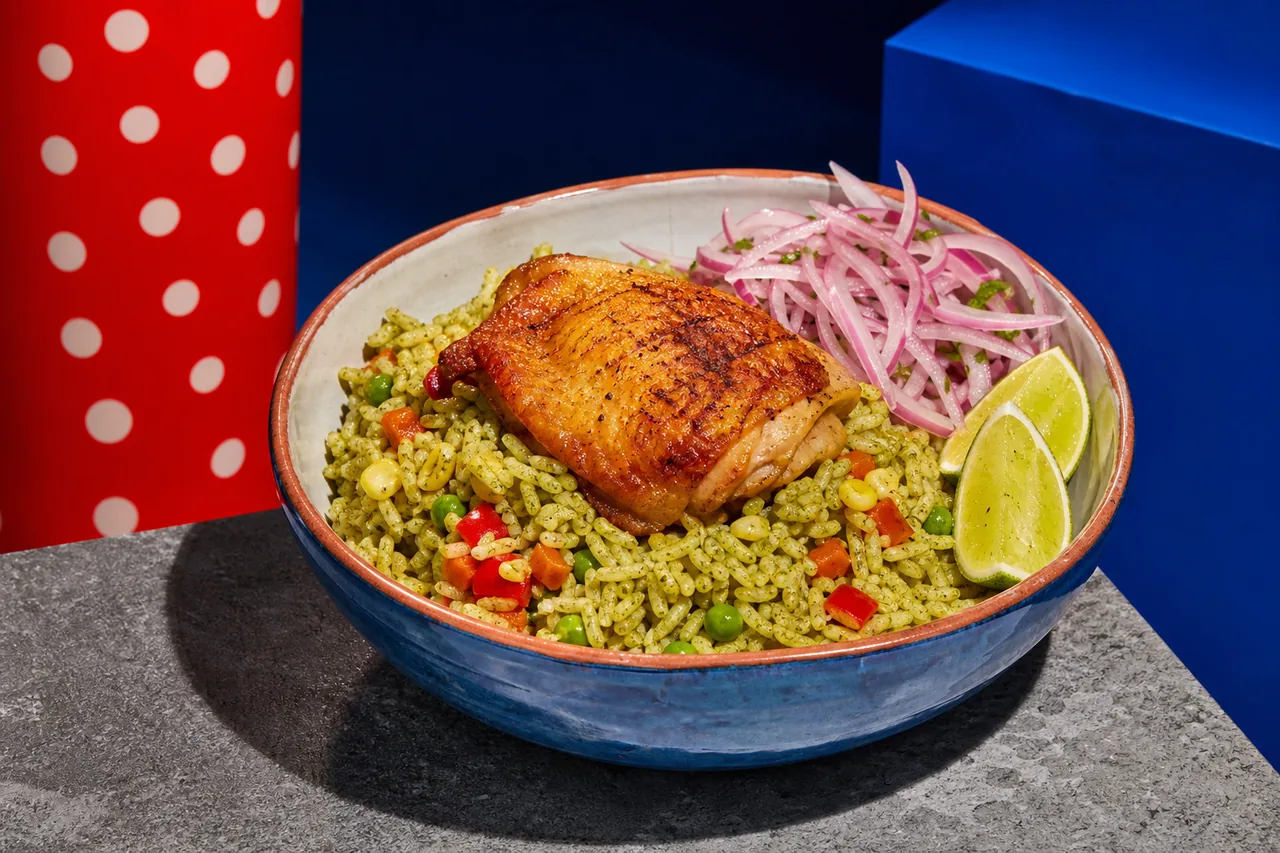 Arroz con pollo péruvien