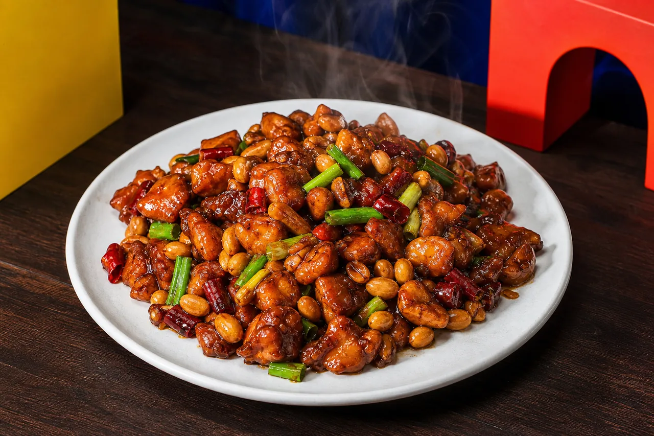 Poulet aux arachides du Nord (Kung Pao)