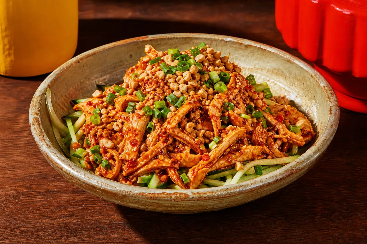 Poulet froid mala (bang bang ji)
