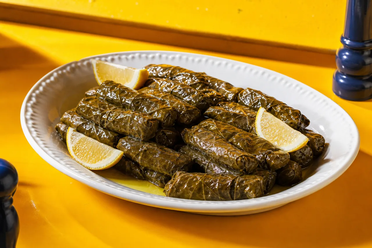 Yaprak sarma (feuilles de vigne farcies)