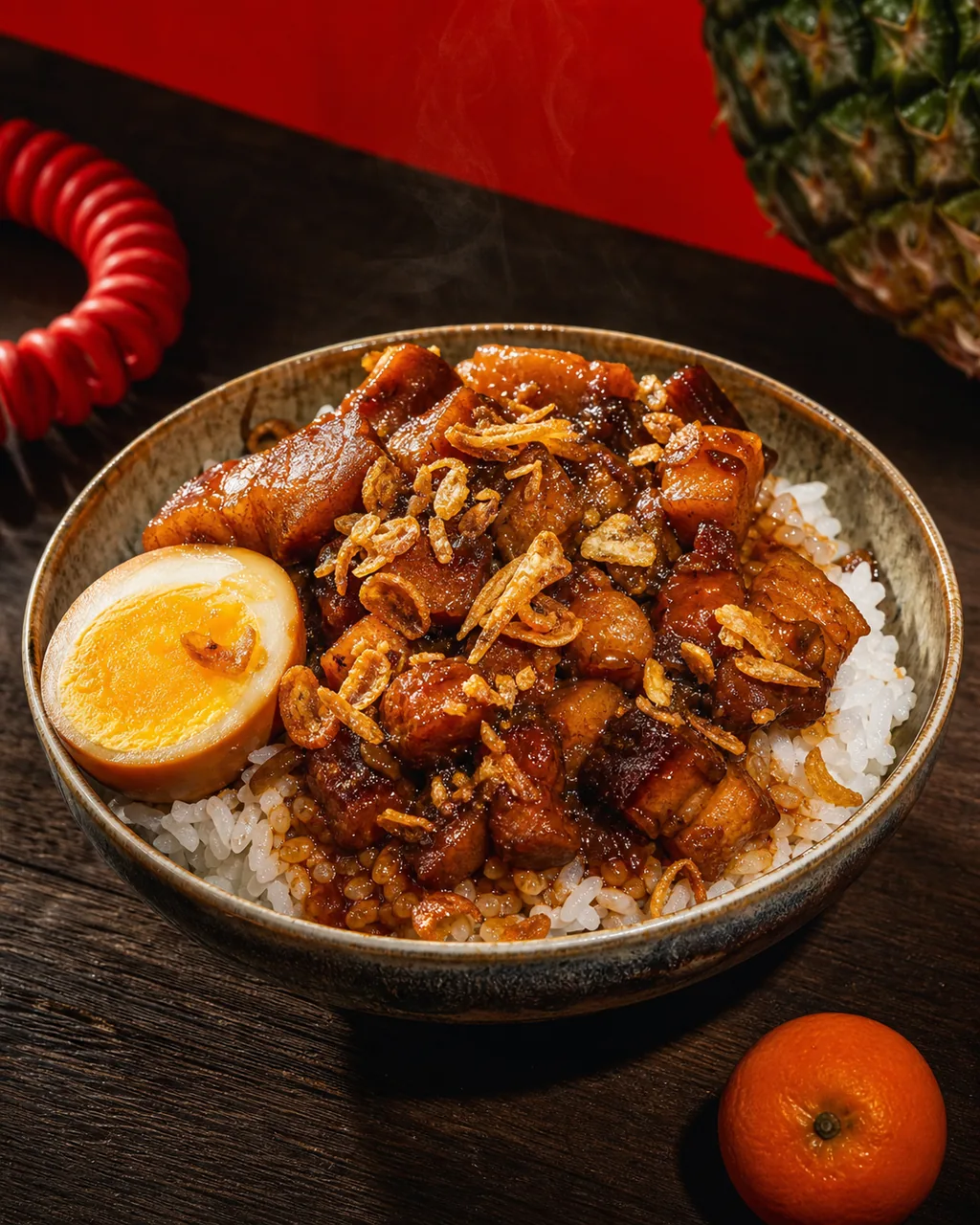 Lu rou fan (Porc Braisé Fondant et Riz)