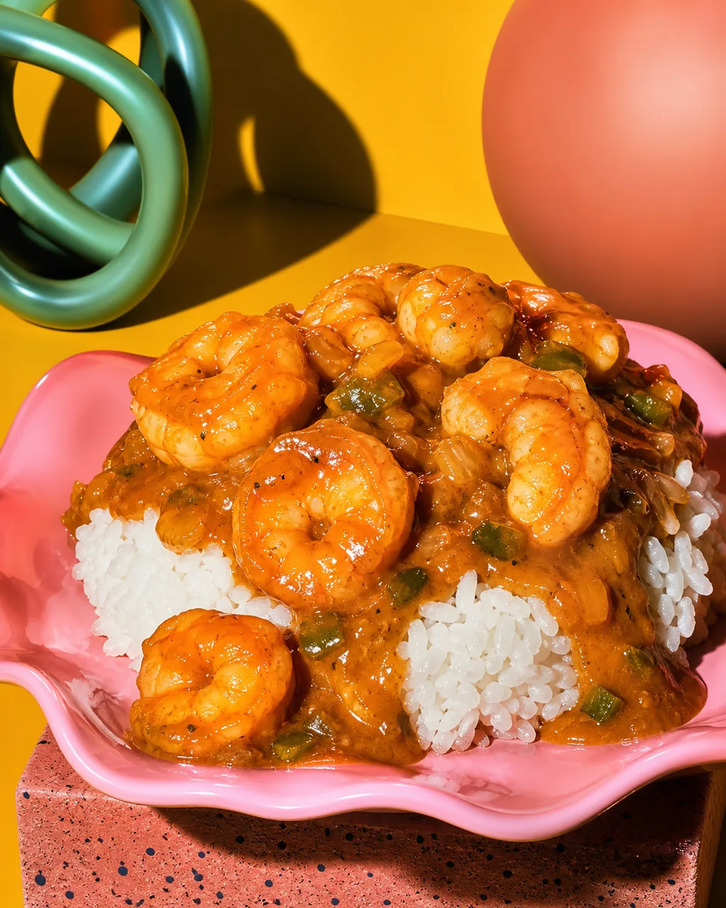 Étouffée crevettes