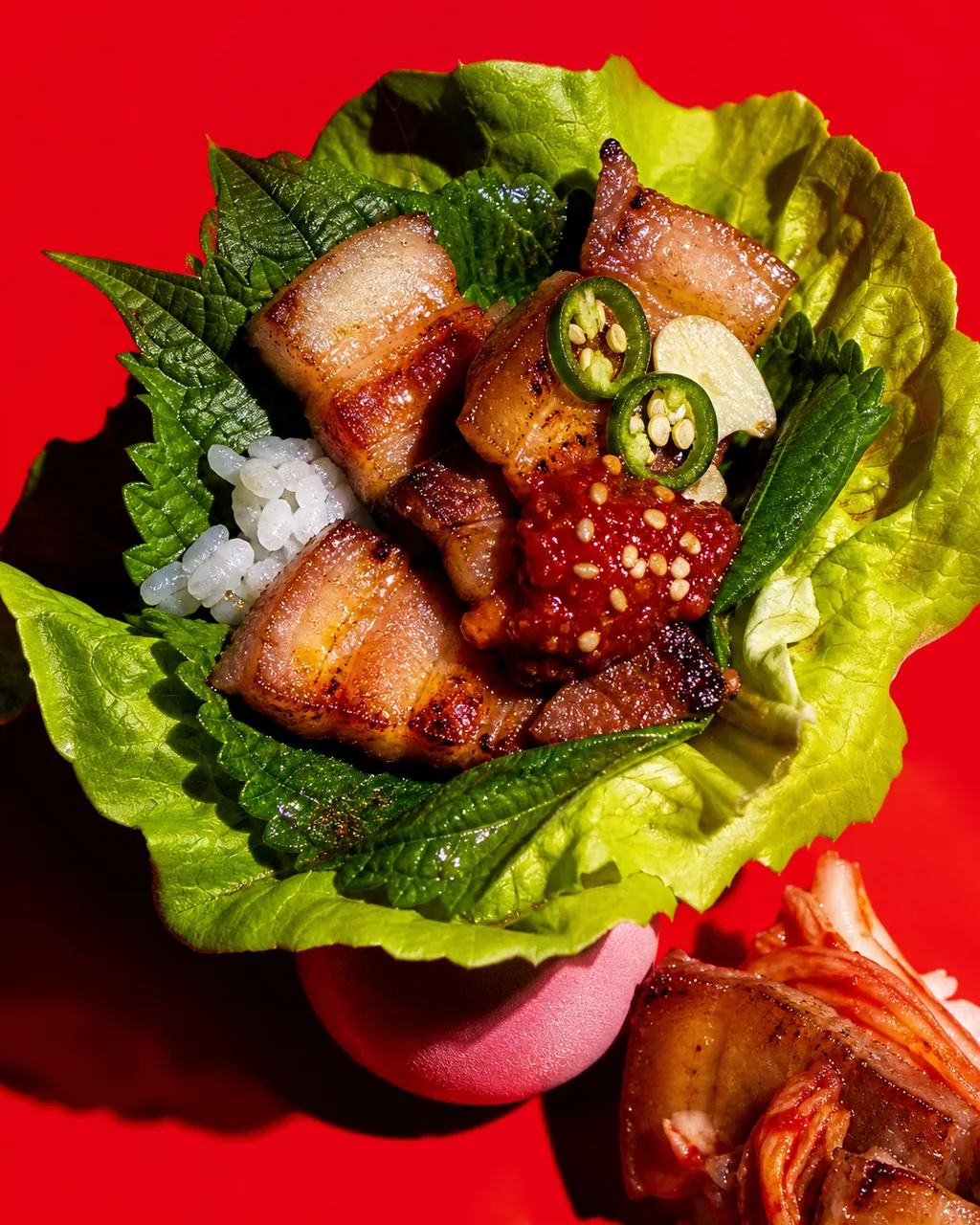 Samgyeopsal ssam