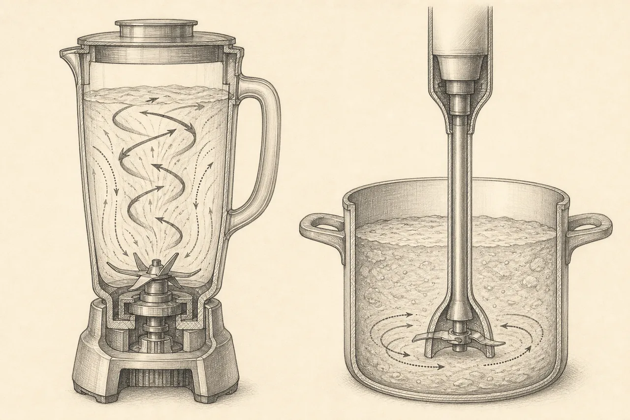 Blender et mixeur plongeant