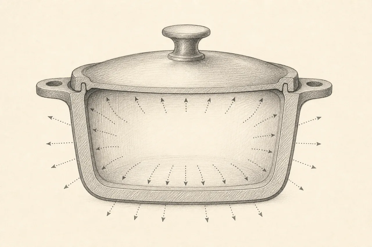 La cocotte en fonte
