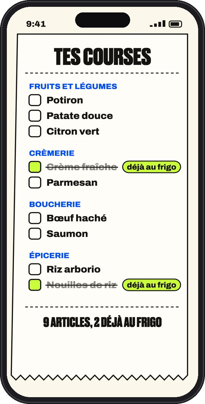 Le planning de la semaine dans Umay